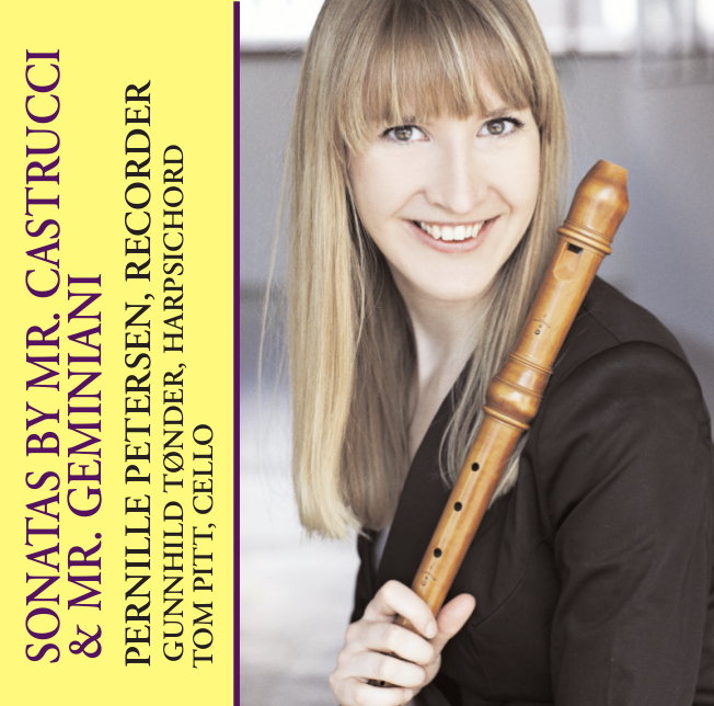 Pernille Petersen, recorder, Gunnhild Tønder, Harpsichord, Tom Pitt/Hanna Loftsdottir, cello. Buy the CD here: cdklassisk.dk - cdcover